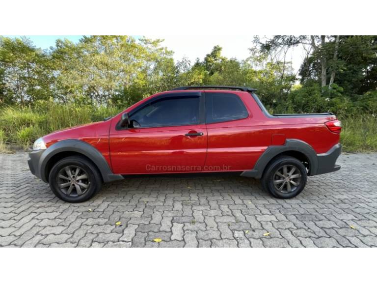 FIAT - STRADA - 2014/2015 - Vermelha - R$ 63.900,00
