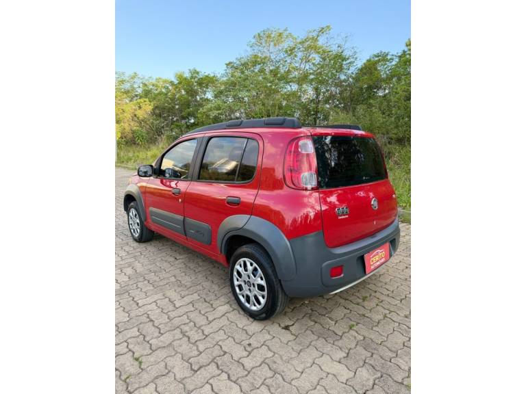 FIAT - UNO - 2012/2012 - Vermelha - R$ 34.900,00