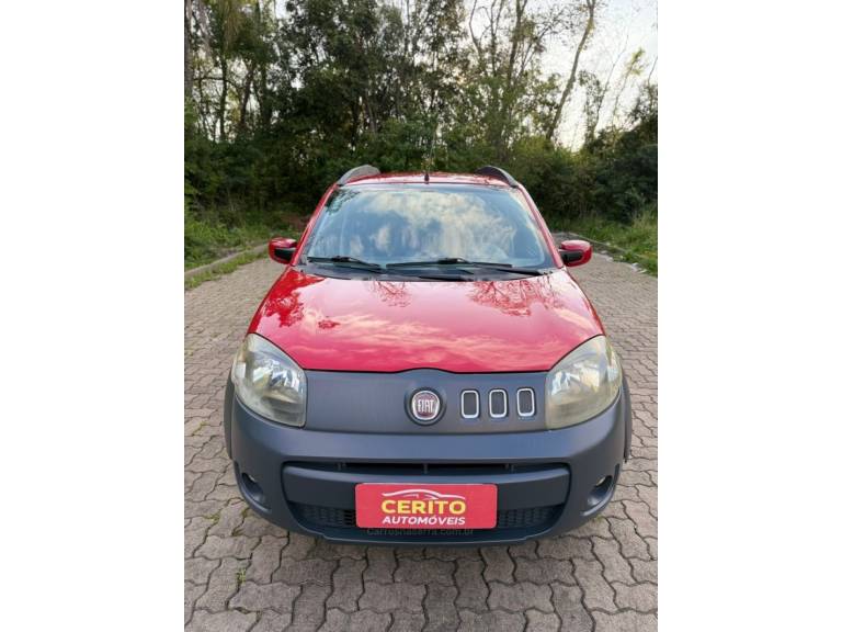 FIAT - UNO - 2012/2012 - Vermelha - R$ 34.900,00