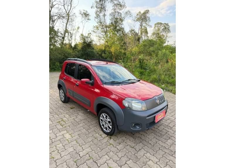 FIAT - UNO - 2012/2012 - Vermelha - R$ 34.900,00