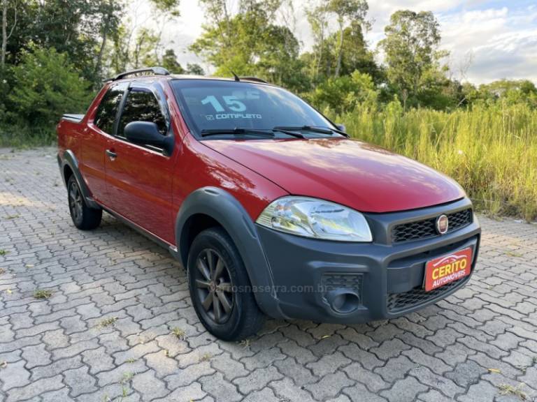 FIAT - STRADA - 2014/2015 - Vermelha - R$ 63.900,00